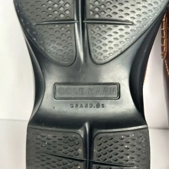Cole Haan Grand OS Brown Leather Loafers Men 111.5 - Picture 6 of 7